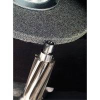 Scotch-Brite EXL Unitized Deburring Wheels, 1" x 1", 3/16" Arbor, 2A Grit, Aluminum Oxide Superchem Industries