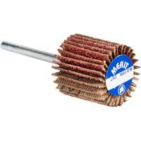 High Performance Micro-Mini Flap Wheel, Aluminum Oxide, 60 Grit, 3/4" x 3/4" x 1/8" Superchem Industries