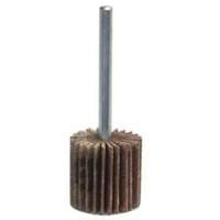 Super Finish Mini Flap Wheel, Aluminum Oxide, 60 Grit, 1-3/16" x 1/4" x 1/4" Superchem Industries