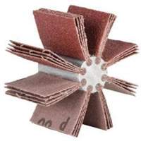 Outil de polissage d'al&eacute;sage &agrave; lamelles ordinaires B-830, Oxyde d'aluminium, Grain 60, 6-3/4" x 1-1/2" x Superchem Industries