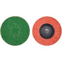 Zirc Plus Quick-Change Cloth Disc, 2" Dia., 40 Grit, Zirconia Alumina Superchem Industries