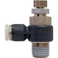 Flow Control Valve, 1/4" NPT Outlet, 150 PSI Superchem Industries