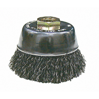 Crimped Wire Cup Brushes - High Speed Small Grinder Superchem Industries