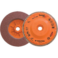 Enduro-Flex Flap Disc, 4-1/2" x 5/8"-11, Type 27, 60 Grit, Zirconia Alumina Superchem Industries