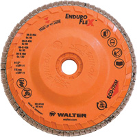 Enduro-Flex Flap Disc, 4-1/2" x 5/8"-11, Type 27, 80 Grit, Zirconia Alumina Superchem Industries