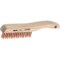 Brosse &agrave; manche en patin, Acier, 4" X 16" rangs de fils, Longueur 10" Superchem Industries