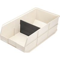 1800 Series Akro-Bin, 11" W x 7" H x 20-1/2" D, Beige Superchem Industries