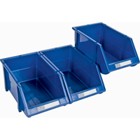 Stack & Hang Bin, 4-13/16" W x 3-3/16" H x 7-1/8" D, Blue Superchem Industries