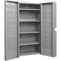 Deep Door Combination Cabinets, 38" W x 24" D x 72" H, Grey Superchem Industries