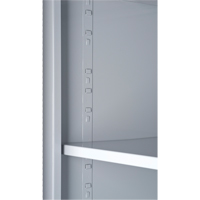 Deep Door Combination Cabinets, 38" W x 24" D x 72" H, Grey Superchem Industries