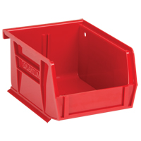 Ultra Stack & Hang Bin, 4-1/8" W x 3" H x 5-3/8" D, Red Superchem Industries