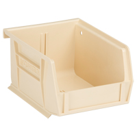 Ultra Stack & Hang Bin, 4-1/8" W x 3" H x 5-3/8" D, Ivory Superchem Industries