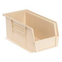 Ultra Stack & Hang Bin, 5-1/2" W x 5" H x 10-7/8" D, Ivory Superchem Industries