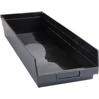 Bacs &agrave; pi&egrave;ces en plastique recycl&eacute;, 8-1/8" la x 23-5/8" p x 4" h, Capacit&eacute; de 50 lb Superchem Industries