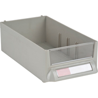 Replacement Drawer for KPC-400 Parts Cabinet, Plastic, 4-11/16" W x 8-5/8" D x 2-7/10" H, Grey Superchem Industries