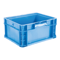 Syst&egrave;me de contenants d'exp&eacute;dition 4845 de StakPak Plus, 15" la x 12" p x 7,5" h, Bleu royal Superchem Industries