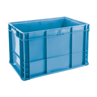 Syst&egrave;me de contenants d'exp&eacute;dition 4845 de StakPak Plus, 15" la x 24" p x 14,5" h, Bleu royal Superchem Industries