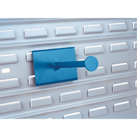 Supports fixes pour contenants - Accessoires pour panneaux &agrave; fentes Superchem Industries