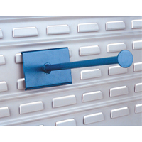 Supports fixes pour contenants - Accessoires pour panneaux &agrave; fentes Superchem Industries
