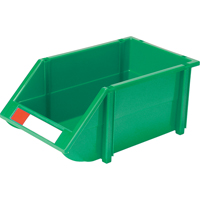 Bac empilable & &agrave; suspendre, 8-3/16" la, 6-3/16" h x 14" p, Vert Superchem Industries