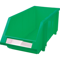 Stack & Hang Bin, 7-7/8" W x 7" H x 17-11/16" D, Green Superchem Industries