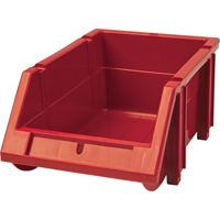 Stack & Hang Bin, 4-13/16" W x 3-3/16" H x 7-1/8" D, Red Superchem Industries