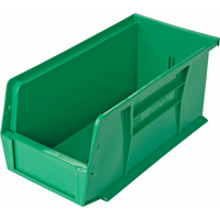 Ultra Stack & Hang Bin, 5-1/2" W x 5" H x 10-7/8" D, Green Superchem Industries