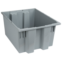Contenants Stack & Nest, 10" x 19,5" x 15,5", Gris Superchem Industries