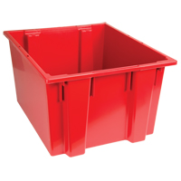 Contenants Stack & Nest, 13" x 23,5" x 19,5", Rouge Superchem Industries