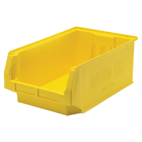Contenants g&eacute;ants empilables, 12,375" la x 19,75" p x 7,875" h, Jaune Superchem Industries