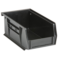 Ultra Stack & Hang Bin, 4-1/8" W x 3" H x 7-3/8" D, Black Superchem Industries