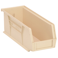 Ultra Stack & Hang Bin, 4-1/8" W x 4" H x 10-7/8" D, Ivory Superchem Industries