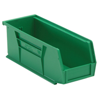 Ultra Stack & Hang Bin, 4-1/8" W x 4" H x 10-7/8" D, Green Superchem Industries