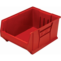 Hulk Containers, 18-1/4" W x 12" H x 23-7/8" D, Red Superchem Industries