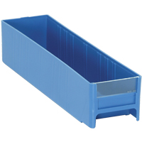 Cabinet Drawer, 2-3/4" W x 11" D x 2-1/2" H, Blue Superchem Industries