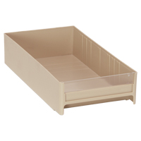 Cabinet Drawer, 5-5/8" W x 11" D x 2-1/2" H, Ivory Superchem Industries