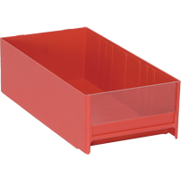 Cabinet Drawer, 5-5/8" W x 11" D x 3-5/16" H, Red Superchem Industries