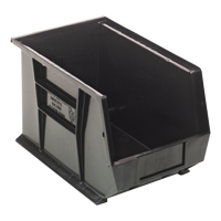 Ultra Stack & Hang Bin, 8-1/4" W x 8" H x 13-5/8" D, Black Superchem Industries