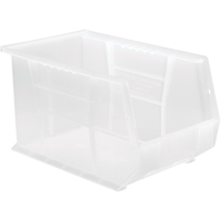 Clear-View Ultra Stack & Hang Bin, 8-1/4" W x 8" H x 13-5/8" D, Clear Superchem Industries