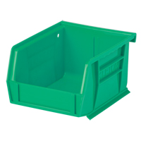 Stack & Hang Bin, 4-1/8" W x 3" H x 5-3/8" D, Green Superchem Industries