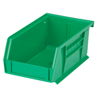 Stack & Hang Bin, 4-1/8" W x 3" H x 7-3/8" D, Green Superchem Industries