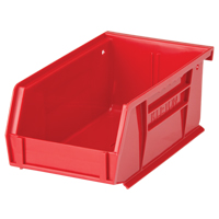 Stack & Hang Bin, 4-1/8" W x 3" H x 7-3/8" D, Red Superchem Industries