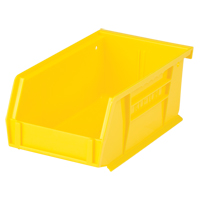 Stack & Hang Bin, 4-1/8" W x 3" H x 7-3/8" D, Yellow Superchem Industries