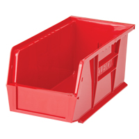 Stack & Hang Bin, 5-1/2" W x 5" H x 10-7/8" D, Red Superchem Industries
