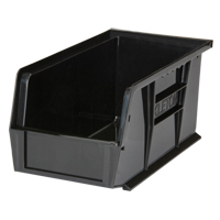 Stack & Hang Bin, 5-1/2" W x 5" H x 10-7/8" D, Black Superchem Industries