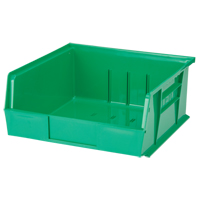 Stack & Hang Bin, 11" W x 5" H x 10-7/8" D, Green Superchem Industries