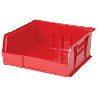 Stack & Hang Bin, 11" W x 5" H x 10-7/8" D, Red Superchem Industries