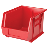 Stack & Hang Bin, 8-1/4" W x 7" H x 10-3/4" D, Red Superchem Industries