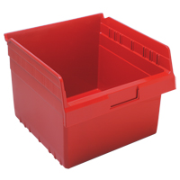 Bacs pour &eacute;tag&egrave;re Store-Max, 11-1/8" la x 8" H x 11-5/8" p, Rouge, Capacit&eacute; 44 lb Superchem Industries