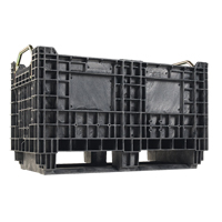 Contenant robuste BulkTote, 30" lo x 16" la x 19,2" h, Noir Superchem Industries